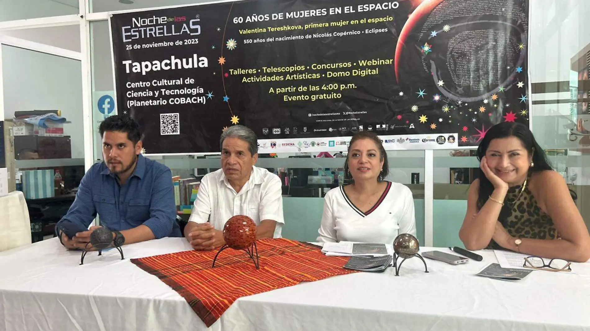 Noche de las estrellas en el Planetario de Tapachula